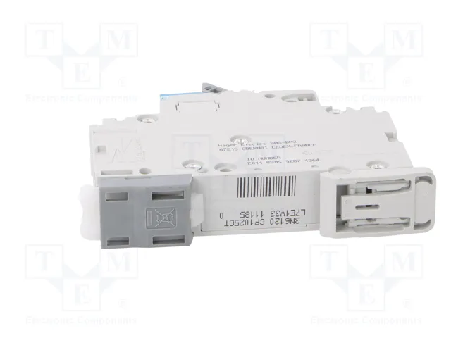 HAGER Interruptor magnetotérmico NCN125 1 Polo 25A 10kA
