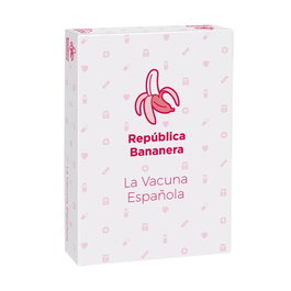 República Bananera - La Vacuna Española Juego de Cartas de Expansión, 150 Cartas Nuevas, Español, PEGI 18, 3-69 Jugadores, Compatible con Juego Original