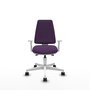 PIQUERAS Y CRESPO Silla de oficina Elche con mecanismo Asincro, Morada