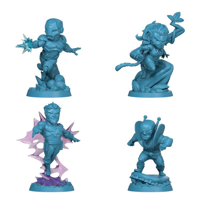 Marvel United Expansión Civil War Juego de Mesa para 2+ Jugadores Temática de Superhéroes Edad 14+