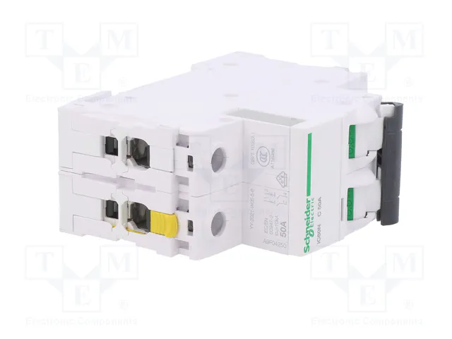 SCHNEIDER ELECTRIC Interruptor magnetotérmico iC60N 50A 2 polos