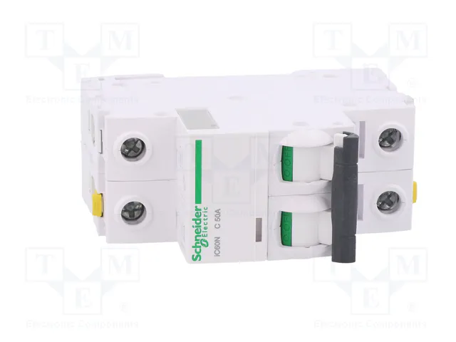 SCHNEIDER ELECTRIC Interruptor magnetotérmico iC60N 50A 2 polos