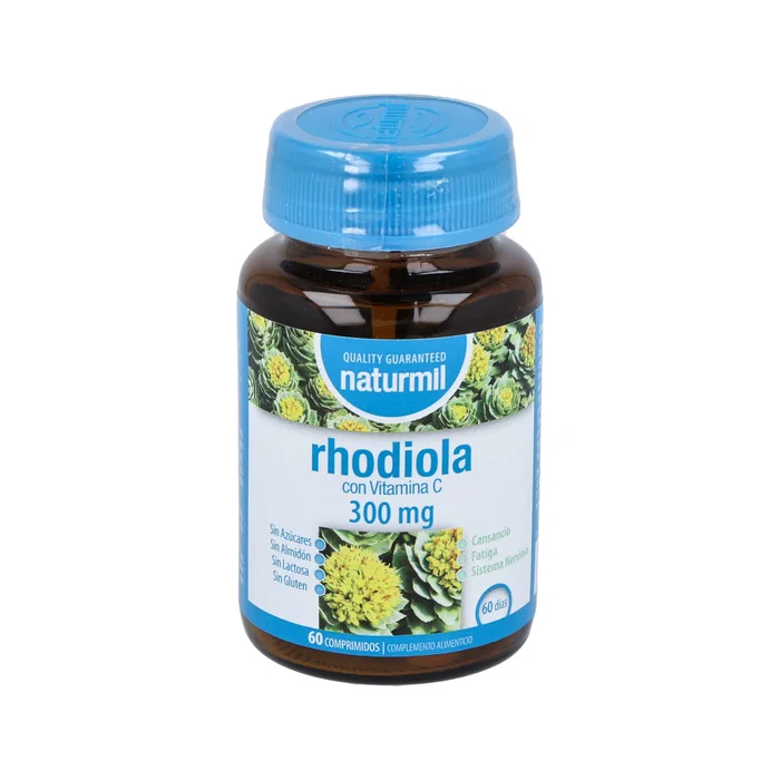 Dietmed Rhodiola + Vitamina C 60 Comprimidos - Complemento Alimenticio para la Energía y el Sistema Nervioso Dietmed Rhodiola + Vitamina C 60 Comprimidos - Complemento Alimenticio para la Energía y el Sistema Nervioso
