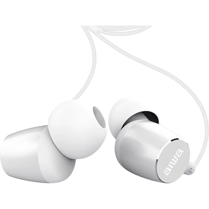 Aiwa ESTM-30WT Auriculares Intrauditivos Blanco
