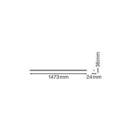 Ledvance Compact Luminaria LED lineal 25W 2500Lm 4000K 140º IP20