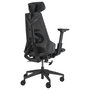 ASUS ROG Destrier Ergo Core Gaming Chair - Silla Gaming Ergonómica con Respaldo de Malla, Ajustable 90-125°, Peso Máx. 150 kg, Negro