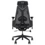 ASUS ROG Destrier Ergo Core Gaming Chair - Silla Gaming Ergonómica con Respaldo de Malla, Ajustable 90-125°, Peso Máx. 150 kg, Negro