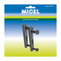 Micel Regletas pletina para perfil de toldo modelo TLD25 de zamak, 2 uds