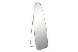 DKD Home Decor Espejo de Vestidor Hierro y Cristal Dorado 55x48x165 cm