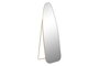 DKD Home Decor Espejo de Vestidor Hierro y Cristal Dorado 55x48x165 cm