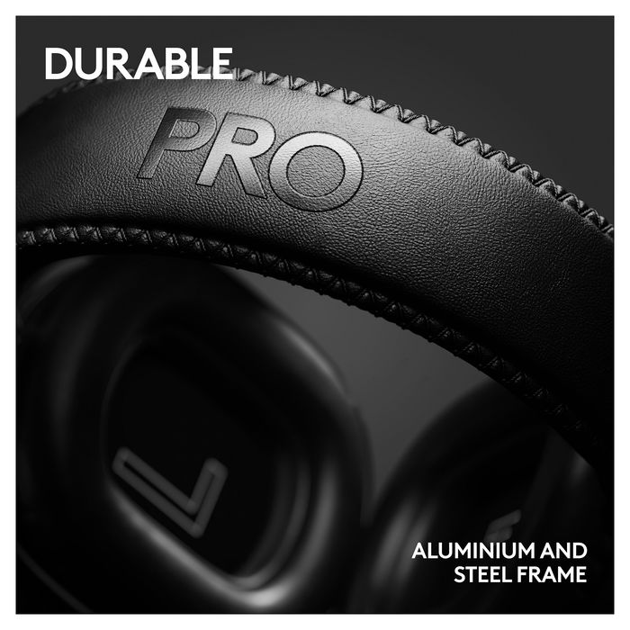 Logitech Headset Pro X 2, Auriculares Gaming con Sonido Pro-G con Micrófono desmontable Blue VO!CE, Conexión USB/3.5 mm, Negro, Ref. 981-001263