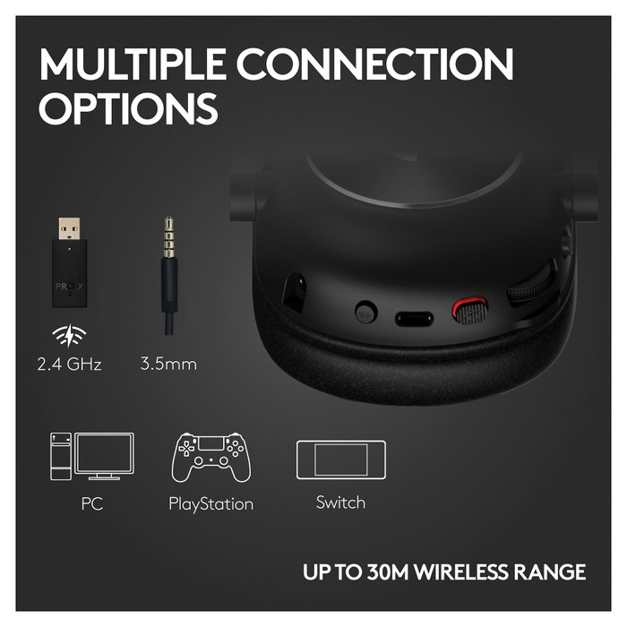 Logitech PRO X 2 Lightspeed Negro