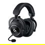 Logitech Headset Pro X 2, Auriculares Gaming con Sonido Pro-G con Micrófono desmontable Blue VO!CE, Conexión USB/3.5 mm, Negro, Ref. 981-001263