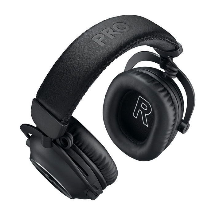 Logitech Headset Pro X 2, Auriculares Gaming con Sonido Pro-G con Micrófono desmontable Blue VO!CE, Conexión USB/3.5 mm, Negro, Ref. 981-001263