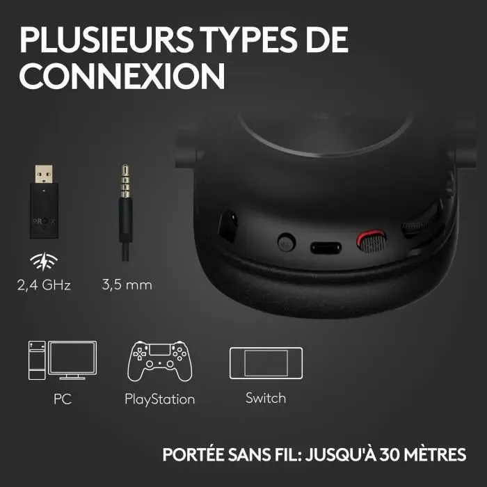 Logitech PRO X 2 Lightspeed Negro