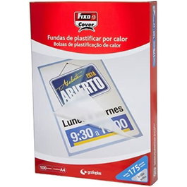 Fixo Fundas de Plastificar 125 Micras 90x130mm Brillo