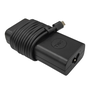 DELL Adaptador de Corriente Interno 65 W 2NFMW para Portátil, Negro, Cable de 1 m, Compatible con Chromebook, Inspiron, Latitude, Vostro, XPS
