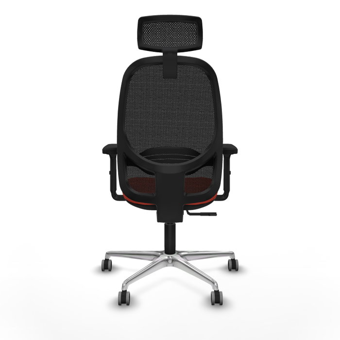 PIQUERAS Y CRESPO Silla de oficina Cilanco Naranja oscuro y Negro PIQUERAS Y CRESPO Silla de oficina Cilanco Naranja oscuro y Negro