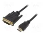 GEMBIRD Cable DVI-D (18+1) a HDMI de 3m