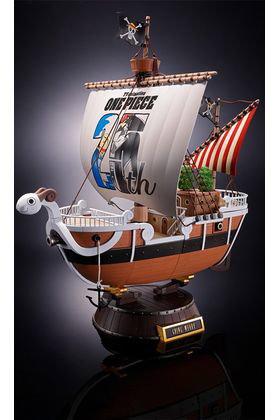 TAMASHII NATIONS Réplica Going Merry 25th Memorial Chogokin One Piece 28cm
