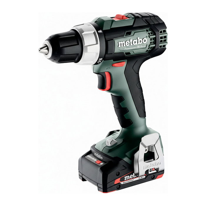 Metabo BS 18 L Taladro atornillador inalámbrico con 2x 2Ah y metaBOX Metabo BS 18 L Taladro atornillador inalámbrico con 2x 2Ah y metaBOX