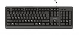 Trust Teclado Español Primo USB Teclas Silenciosas Negro 23883