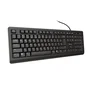 Trust Primo 23883 Teclado USB Tamaño Completo QWERTY Español Negro, Teclas Silenciosas, Resistente a Derrames, Cable 1.8m
