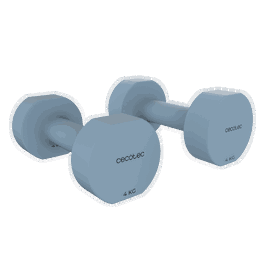 Cecotec Drumfit 400 DoubleNeo Set de 2 mancuernas de 4 kg
