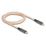 DeLOCK Cable USB 2.0 USB Type-C a USB Type-C con PD 3.0 100 W e Iluminación RGB, 1,2 m