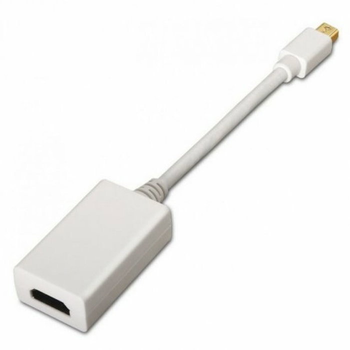 Aisens Conversor Mini DisplayPort a HDMI A125-0138 Blanco, 15cm