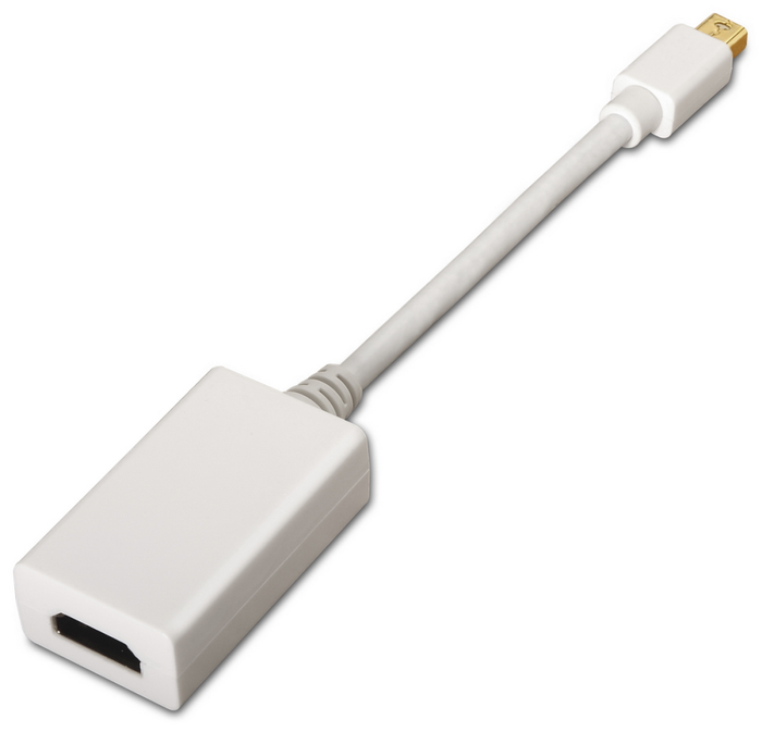 Aisens Conversor Mini DisplayPort a HDMI A125-0138 Blanco, 15cm