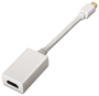 Aisens Conversor Mini DisplayPort a HDMI A125-0138 Blanco, 15cm