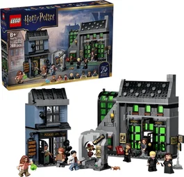 LEGO Harry Potter Tiendas Mágicas Callejón Knockturn 76471 Set de Construcción (788 piezas, 8+ años)