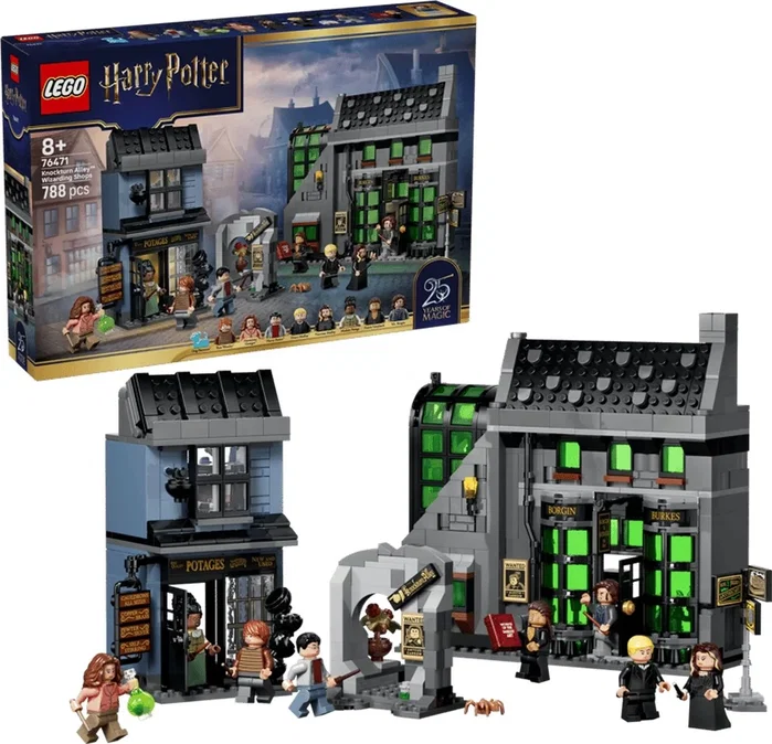 LEGO Harry Potter Tiendas Mágicas Callejón Knockturn 76471 Set de Construcción (788 piezas, 8+ años) LEGO Harry Potter Tiendas Mágicas Callejón Knockturn 76471 Set de Construcción (788 piezas, 8+ años)