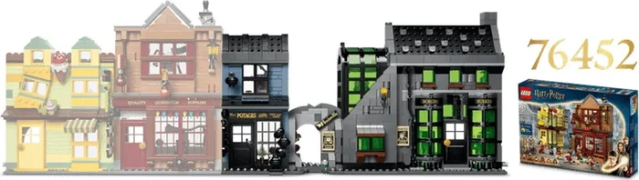 LEGO Harry Potter Tiendas Mágicas Callejón Knockturn 76471 Set de Construcción (788 piezas, 8+ años) LEGO Harry Potter Tiendas Mágicas Callejón Knockturn 76471 Set de Construcción (788 piezas, 8+ años)