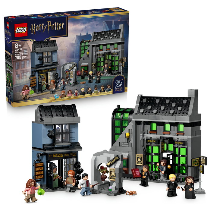 LEGO Harry Potter 76471 Tiendas Mágicas del Callejón Knockturn LEGO Harry Potter 76471 Tiendas Mágicas del Callejón Knockturn