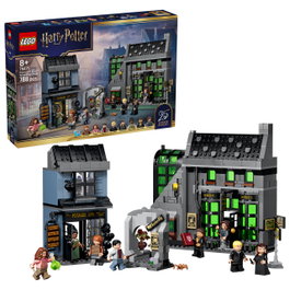 LEGO Harry Potter Tiendas Mágicas Callejón Knockturn 76471 Set de Construcción (788 piezas, 8+ años)