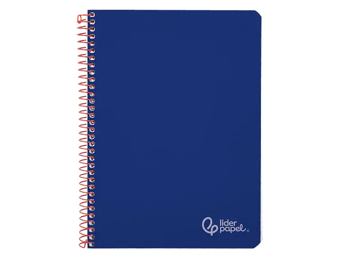 Liderpapel Cuaderno espiral A5 Witty tapa dura 80h 90gr cuadro 4mm azul marino Liderpapel Cuaderno espiral A5 Witty tapa dura 80h 90gr cuadro 4mm azul marino