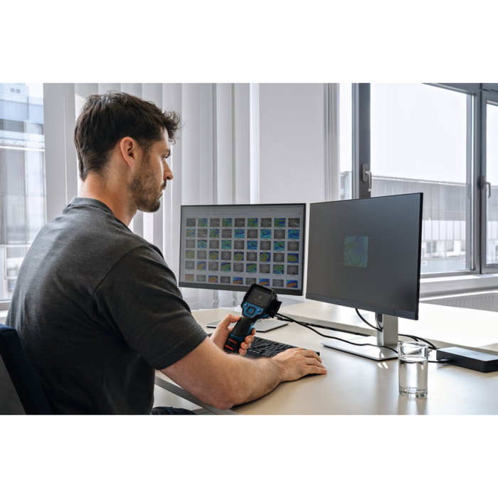 Bosch GTC 12V-450-13 Cámara Térmica con Batería de 2.0 Ah y L-BOXX 136 Bosch GTC 12V-450-13 Cámara Térmica con Batería de 2.0 Ah y L-BOXX 136