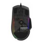 Sharkoon Ratón Óptico Shark SGM35 para Mano Derecha, 6 Botones, 6400 DPI, 20G, Iluminación RGB, Negro