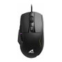 Sharkoon Ratón Óptico Shark SGM35 para Mano Derecha, 6 Botones, 6400 DPI, 20G, Iluminación RGB, Negro