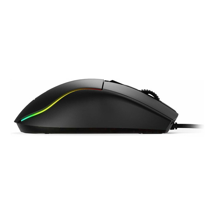 Sharkoon Ratón Óptico Shark SGM35 para Mano Derecha, 6 Botones, 6400 DPI, 20G, Iluminación RGB, Negro Sharkoon Ratón Óptico Shark SGM35 para Mano Derecha, 6 Botones, 6400 DPI, 20G, Iluminación RGB, Negro