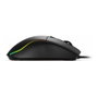 Sharkoon Ratón Óptico Shark SGM35 para Mano Derecha, 6 Botones, 6400 DPI, 20G, Iluminación RGB, Negro