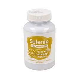 ENERGY FEELINGS Levadura Nutricional con Selenio 500 mg, 120 Comprimidos Veganos, Suplemento Alimenticio Saccharomyces cerevisiae