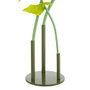 Ixia Soporte de Metal Verde para Decoración 30 x 30 x 40 cm