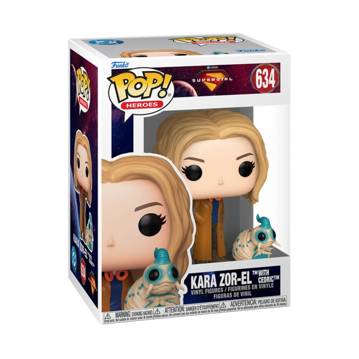 Funko Figura Pop! DC Comics Supergirl Kara Zor-El con Cedric