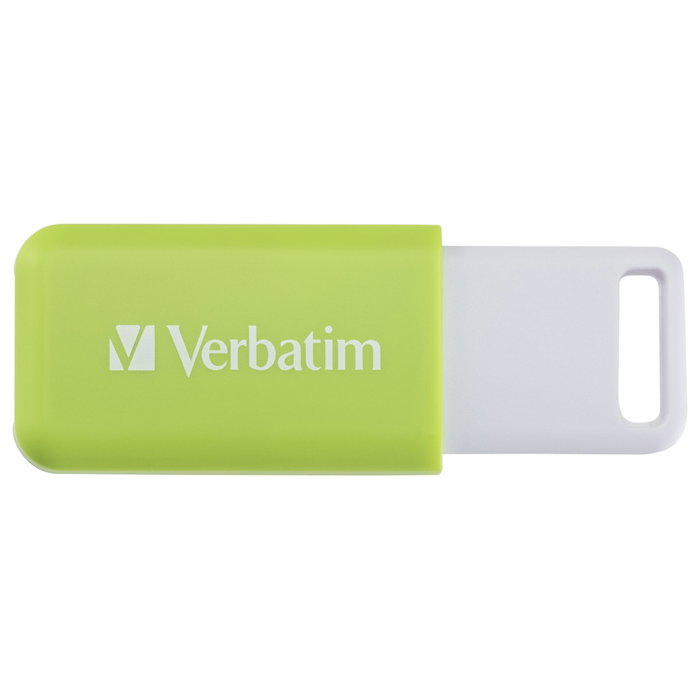 Verbatim DataBar 32GB Verde USB 2.0 Retráctil