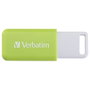 Verbatim DataBar 32GB Verde USB 2.0 Retráctil