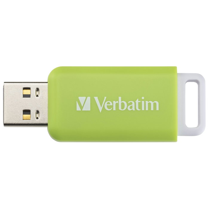 Verbatim DataBar 32GB Verde USB 2.0 Retráctil