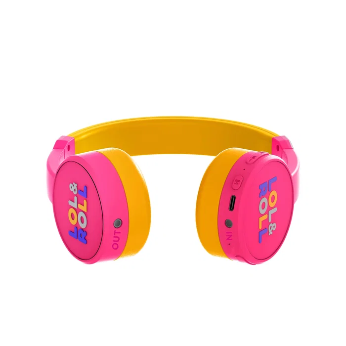 Energy Sistem 454877 - Auriculares Diadema Bluetooth 5.1 Rosa, Inalámbrico y Alámbrico, para Música/Uso Diario